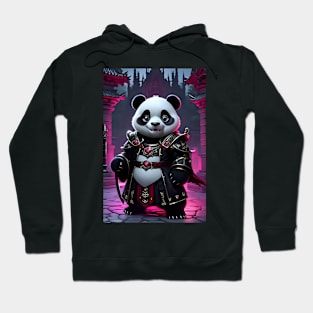 Cute gothic panda Hoodie